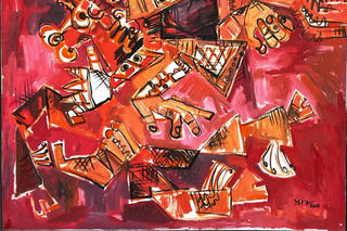 Hai bức tranh về Truyện Kiều của Họa sĩ Việt Nam được bảo hiểm tác phẩm hội họa 210.000 USD tại triển lãm quốc tế Malaysia