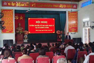 Nghệ An: Đẩy mạnh trợ giúp pháp lý cho người được thụ hưởng chính sách tại các thôn, bản nghèo