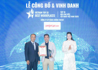 Vietjet, FPT, Petrolimex góp mặt trong Top Nơi làm việc tốt nhất Việt Nam 2025