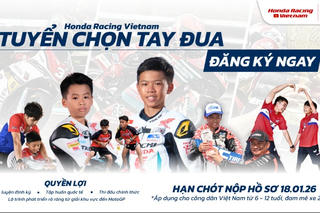 Honda Racing Vietnam chính thức khởi động hành trình 'Tìm kiếm tài năng đua xe nhí 2026'