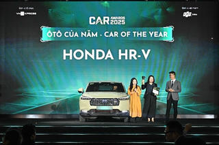 Honda HR-V nhận Giải thưởng 'Ôtô của năm' toàn thị trường và 'Ôtô của năm' phân khúc xe gầm cao cỡ B