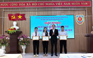 Huế trao giải cuộc thi trực tuyến tìm hiểu pháp luật về phòng cháy, chữa cháy và cứu nạn, cứu hộ trong học sinh, sinh viên