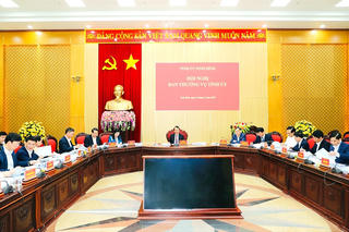 Ban Thường vụ Tỉnh ủy Ninh Bình thống nhất chủ trương nhiều nội dung trọng tâm