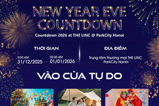 ParkCity lần đầu bắn pháo hoa chào năm mới 2026 tại TTTM THE LINC