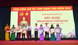 Gia Lai: Công tác Tư pháp toàn diện, kịp thời, hiệu quả