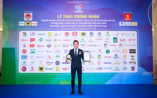 Herbalife Việt Nam đạt giải thưởng “Thương Hiệu, Nhãn Hiệu Uy Tín Hàng Đầu Việt Nam” 2025
