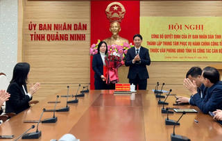 Quảng Ninh: Thành lập Trung tâm Phục vụ hành chính công tỉnh trực thuộc Văn phòng UBND tỉnh