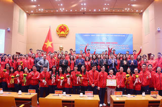 Hà Nội vinh danh vận động viên, huấn luyện viên đạt thành tích cao tại SEA Games 33