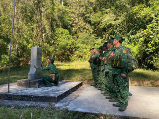 Đồn Biên phòng Rơ Long vững vàng nơi tuyến đầu, sẵn sàng bảo vệ Đại hội Đảng lần thứ XIV