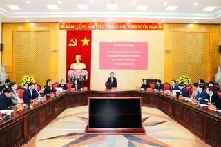 Ninh Bình họp Đoàn đại biểu Đảng bộ tỉnh dự Đại hội đại biểu toàn quốc lần thứ XIV của Đảng