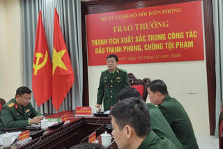 Bộ Tư lệnh BĐBP khen thưởng Bộ đội Biên phòng tỉnh Quảng Ninh