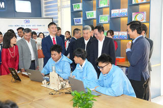 Khánh thành phòng thực hành giáo dục STEM tại Hải Phòng
