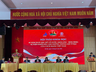Hội thảo khoa học với chủ đề '85 năm ngày Bác Hồ về nước'