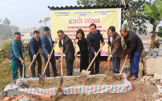 Ninh Bình: Khởi công xây dựng “Nhà Đại đoàn kết” hỗ trợ gia đình khó khăn tại xã Minh Thái