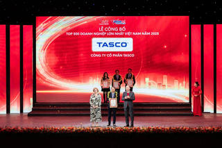 Tasco thuộc Top 100 doanh nghiệp lớn nhất Việt Nam, khẳng định bước tiến của hệ sinh thái đa ngành