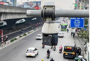 Hà Nội: Camera AI phát hiện hơn 6.300 trường hợp vi phạm giao thông sau một tháng 