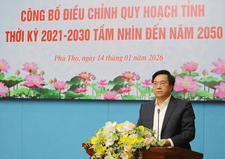 Phú Thọ công bố Điều chỉnh Quy hoạch tỉnh thời kỳ 2021 - 2030, tầm nhìn đến năm 2050