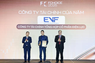 EVF được vinh danh 'Công ty Tài chính của năm' tại FChoice 2025 