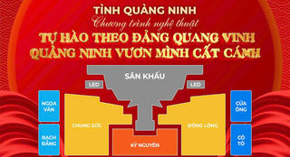 Miễn phí 50.000 vé mời tại Chương trình: 'Tự hào theo Đảng quang vinh - Quảng Ninh vươn mình cất cánh'