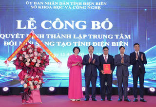 Điện Biên thành lập Trung tâm đổi mới sáng tạo
