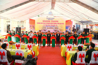 Quân khu 5 khánh thành trường mẫu giáo nơi căn cứ cách mạng H9