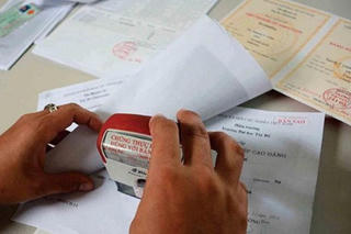 Các giấy tờ nào không được chứng thực bản sao từ bản chính?