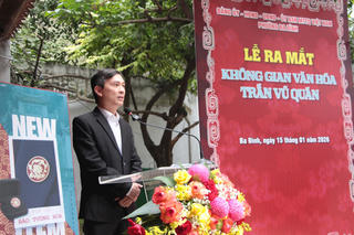 Hà Nội có thêm không gian văn hóa mới tại Di tích quốc gia đặc biệt đền Quán Thánh 