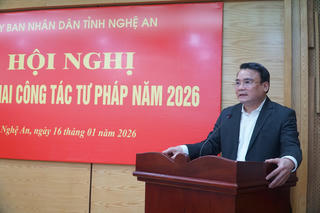 Nghệ An tổng kết Tư pháp năm 2025: Dấu ấn mạnh mẽ "người gác cổng pháp lý” 