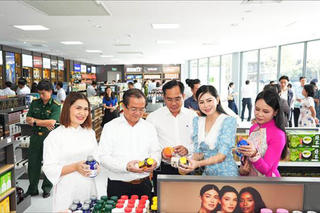 Khai trương cửa hàng miễn thuế tại Cửa khẩu quốc tế Mộc Bài - Tây Ninh