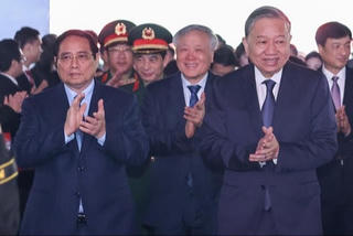 Tổng Bí thư, Thủ tướng Chính phủ dự lễ khởi công nhà máy chế tạo chip bán dẫn đầu tiên tại Việt Nam