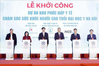 Tổng Bí thư Tô Lâm dự khởi công Dự án Khu phức hợp Y tế-Chăm sóc sức khỏe người cao tuổi