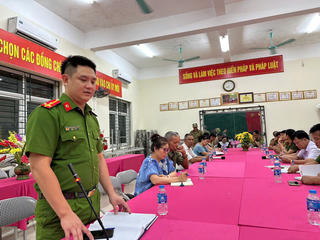 Công an Thủ đô đưa phong trào "Toàn dân bảo vệ an ninh Tổ quốc" đi vào chiều sâu ngay từ cơ sơ