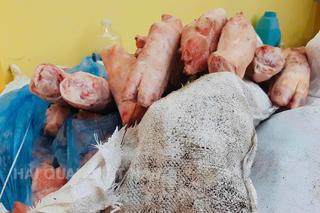 Hải quan liên tiếp phát hiện, bắt giữ hơn 1,5 tấn thực phẩm đông lạnh nhập lậu