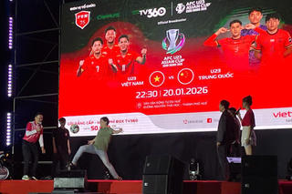 Một đêm cuồng nhiệt tiếp lửa cho U23 Việt Nam giữa lòng chảo Tự Do – Huế