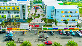 Mong con có môi trường nuôi dưỡng ước mơ lớn, gia đình trẻ chọn “ly tâm” về Vinhomes Grand Park