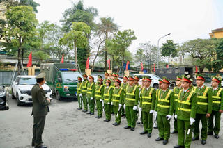 Công an TP Hà Nội bảo đảm tuyệt đối an ninh, an toàn buổi tổng duyệt chương trình nghệ thuật chào mừng Đại hội XIV