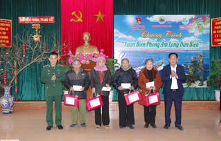 'Xuân Biên phòng, ấm lòng Dân biển' lan tỏa nghĩa tình nơi tuyến biển Hải Phòng