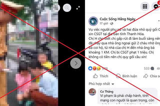 Công an Thanh Hóa bác tin “mẹ và hai con quỳ gối cầu xin CSGT” Công an Thanh Hóa bác tin “mẹ và hai con quỳ gối cầu xin CSGT”