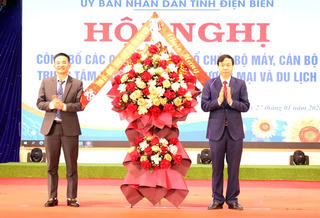 Thành lập Trung tâm Xúc tiến Đầu tư, Thương mại và Du lịch tỉnh Điện Biên