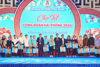 Công đoàn Hải Phòng chăm đời sống người lao động dịp Tết đến, Xuân về