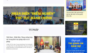 Báo Pháp luật Việt Nam mở Chuyên mục “NHẬN DIỆN “ĐIỂM NGHẼN” THỦ TỤC HÀNH CHÍNH” 