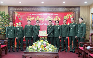 Bộ Tư lệnh Bộ đội Biên phòng kiểm tra công tác sẵn sàng chiến đấu tại Hải Phòng
