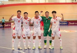 Đội tuyển futsal Việt Nam thắng trận thứ 2