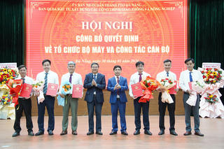 Ban QLDA ĐTXD giao thông và nông nghiệp Đà Nẵng kiện toàn tổ chức sau sáp nhập