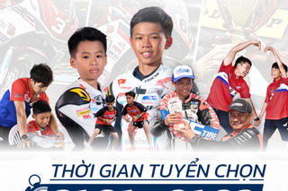 Gần 200 hồ sơ đăng ký tham gia 'Tài năng đua xe nhí 2026' của Honda Racing Vietnam