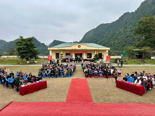 “Xuân Biên phòng - Ấm lòng dân bản” tại xã Tổng Cọt (Cao Bằng)
