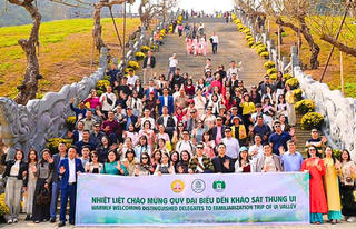 Đoàn Farmtrip khảo sát tiềm năng du lịch Khu du lịch Thung Ui