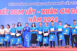 Cần Thơ tổ chức “Chợ Tết Công đoàn” cho công nhân, người lao động