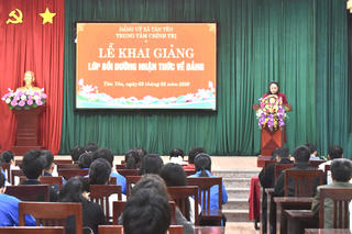 Trung tâm Chính trị xã Tân Yên (Bắc Ninh) khai giảng Lớp Bồi dưỡng nhận thức về Đảng tháng 2/2026