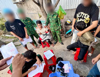 Đồn Biên phòng Cái Đôi Vàm, Cà Mau bắt giữ 2 đối tượng tàng trữ trái phép chất ma túy